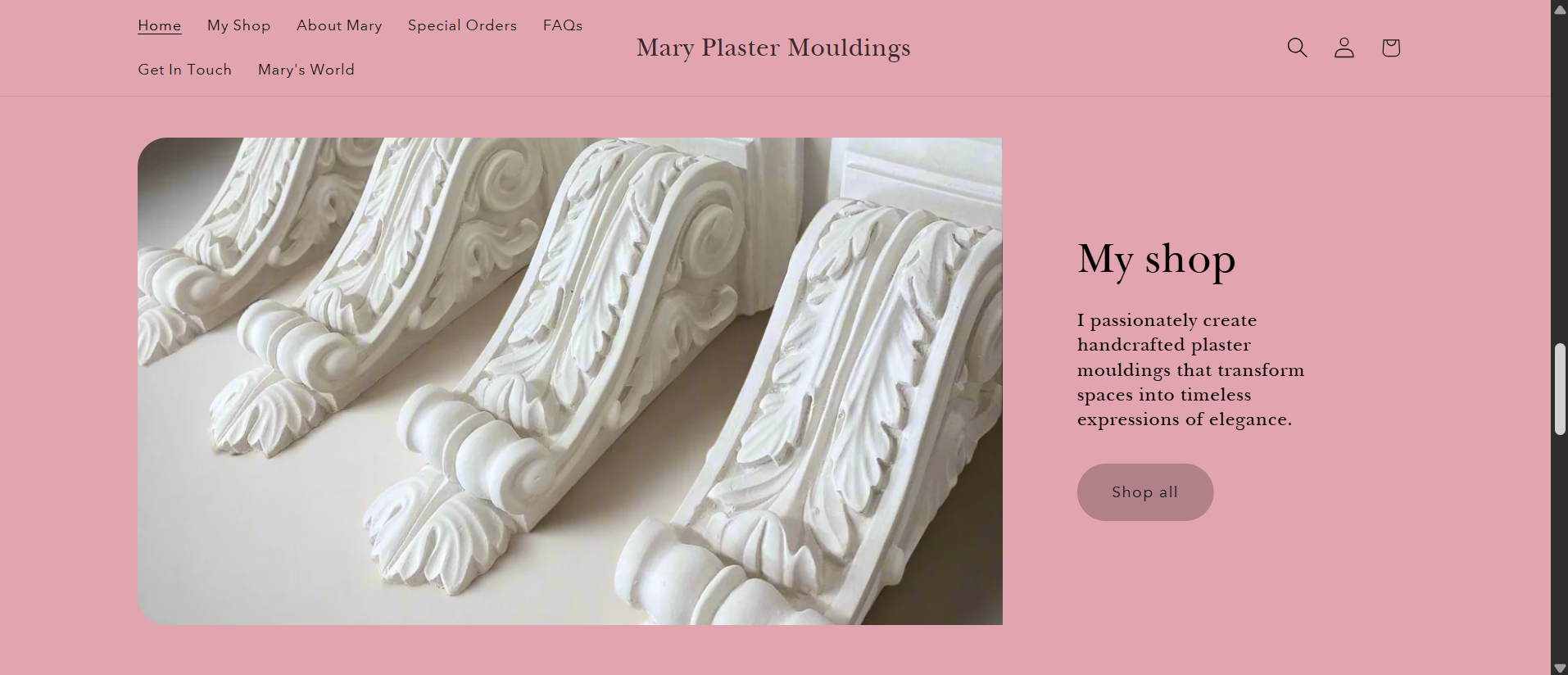 Mary Plaster Mouldings